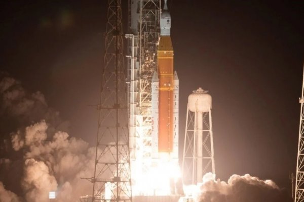 Viaje a la Luna: Artemis I despegó con el megacohete y la nave Orion de la NASA