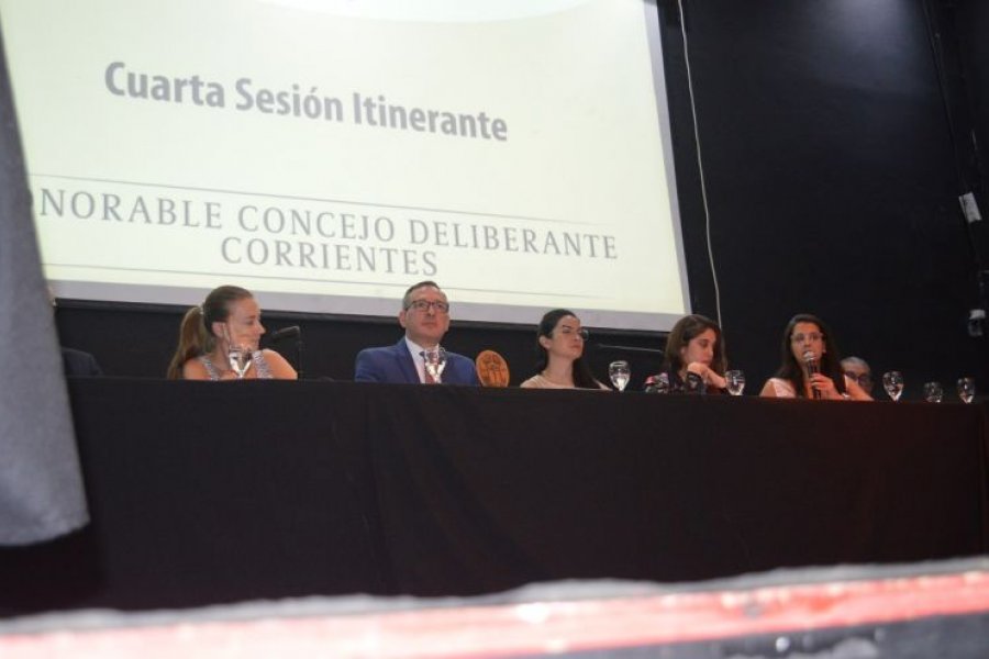 El Concejo Deliberante llevó adelante su cuarta sesión itinerante del año