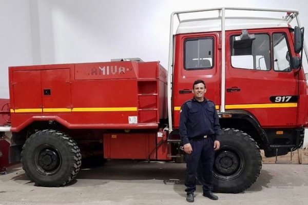 Contribuyeron para que el cuartel de Bomberos de Colonia Libertad obtenga la donación de un camión autobomba