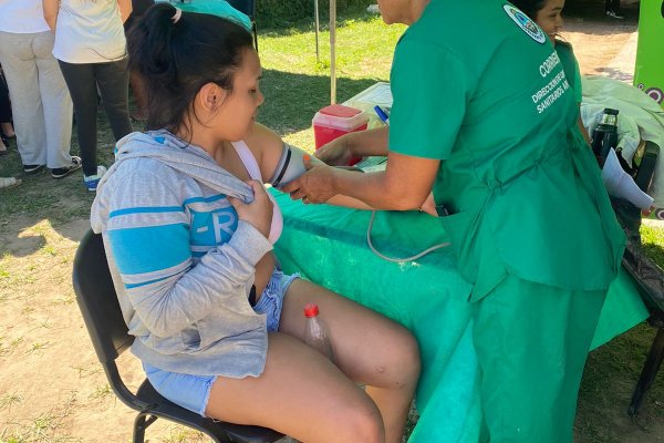 Realizaron operativo de salud en el barrio La Olla