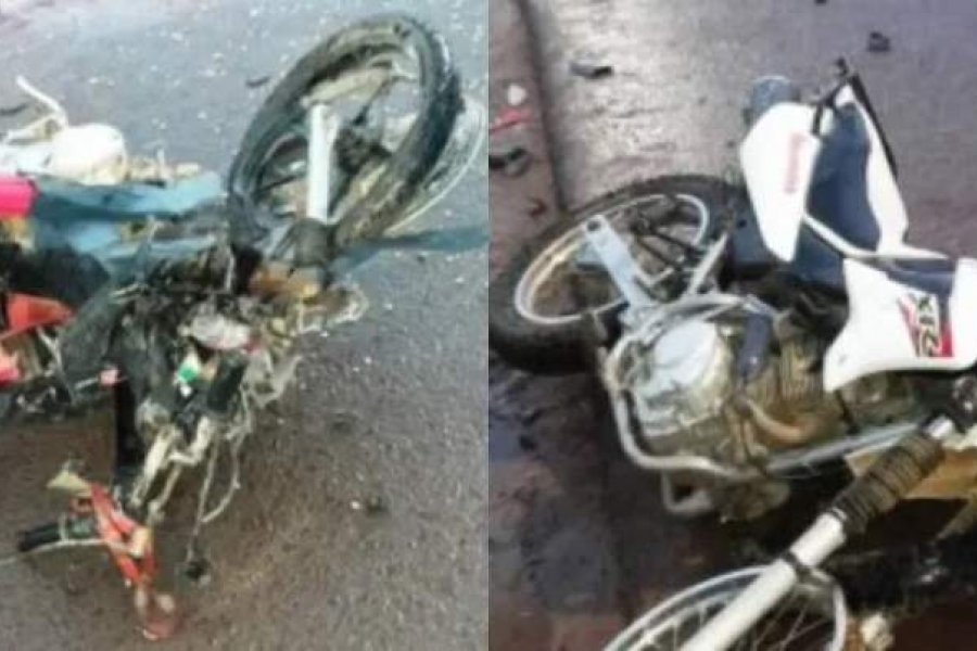 Chaco: dos hombres murieron tras chocar con sus motos