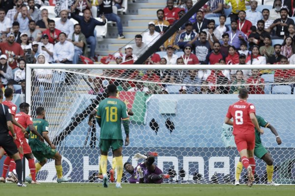 Suiza le ganó 1 a 0 a Camerún