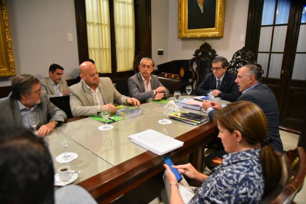 Presupuesto: acompañado del equipo económico, Rivas Piasentini dio detalles ante senadores