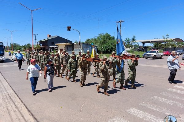 El Ejército Argentino peregrinó a la Basílica de Itatí
