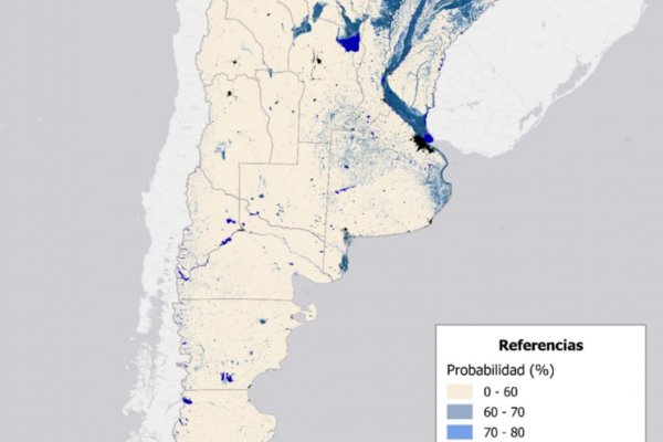 El mapa nacional de humedales del Inta fue ternado para el XX Premio a la Excelencia Agropecuaria