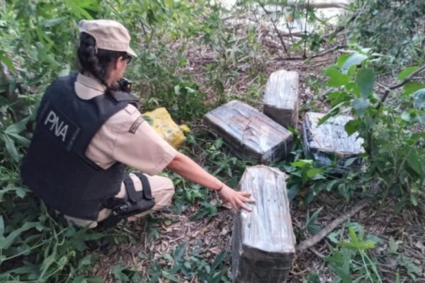 Prefectura incauto más de 110 kilos de marihuana valuados en una cifra millonaria en Itatí