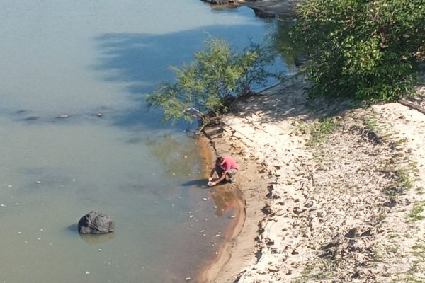 Se concretó una nueva campaña de toma de muestras de agua