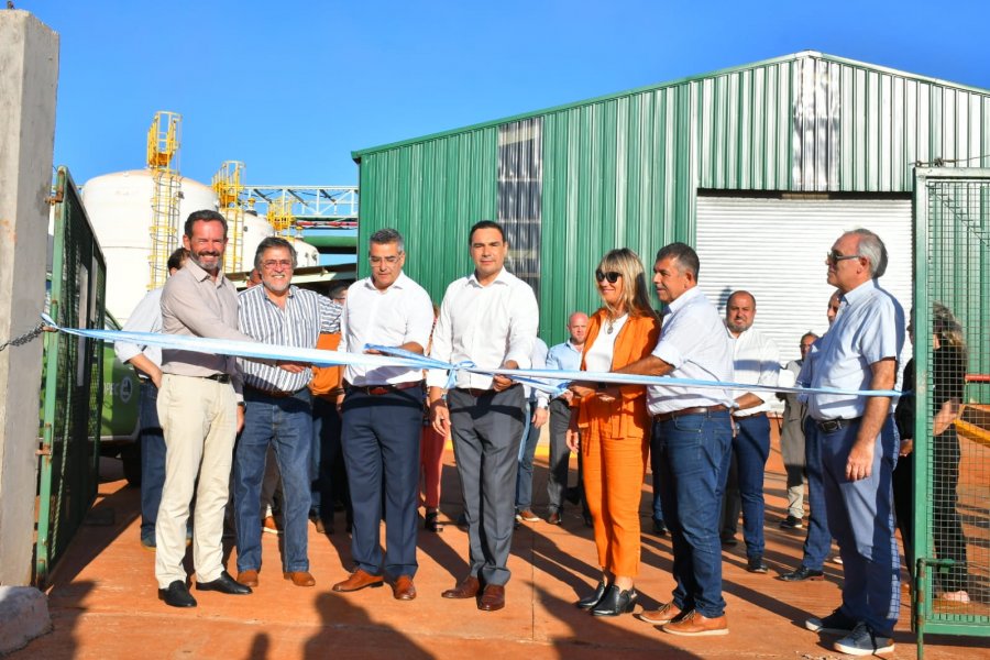 Valdés inauguró la Estación Transformadora San Alonso- Virasoro Norte