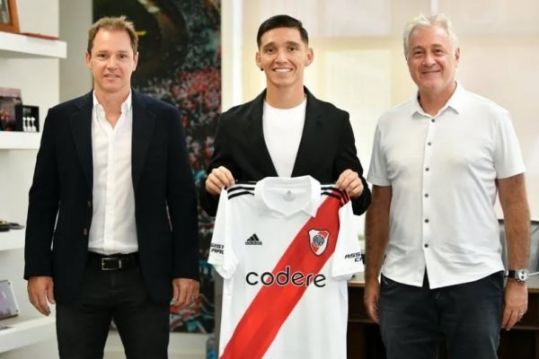 Matías Kranevitter firmó contrato y River le dio la bienvenida