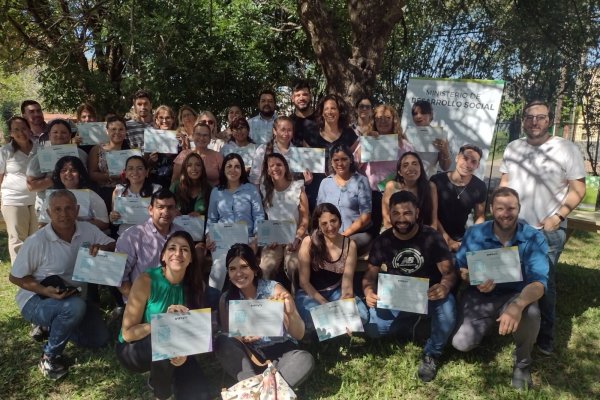 Finalizó curso de cuidado ambiental en Desarrollo Social