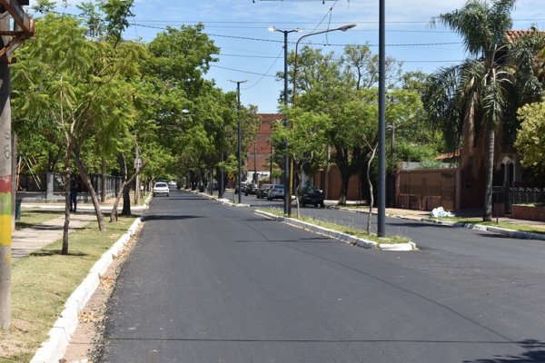 Concluyó el recapado de 17 cuadras del barrio Berón de Astrada