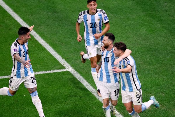 La Selección Argentina goleó a Croacia y está en la final del Mundial de Qatar