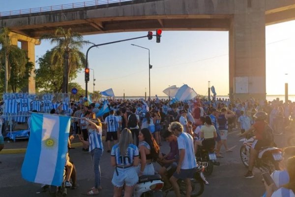 Argentina finalista: Corrientes festejó el pase a la final de la Copa del Mundo