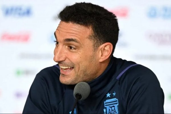 La emoción de Scaloni: “Estoy en el lugar soñado para cualquier argentino