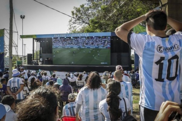 Fan Fest: La final del mundo se verá debajo del Puente General Belgrano