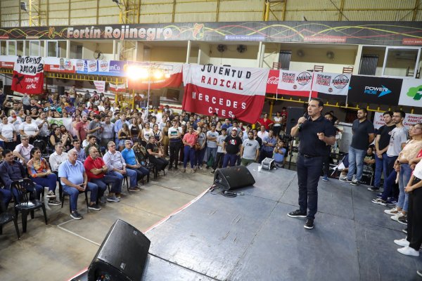 Corrientes: el gobernador tuvo un nuevo discurso de campaña nacional y priorizó la UCR