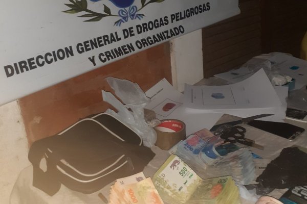 La Policía desbarató un kiosco de estupefacientes