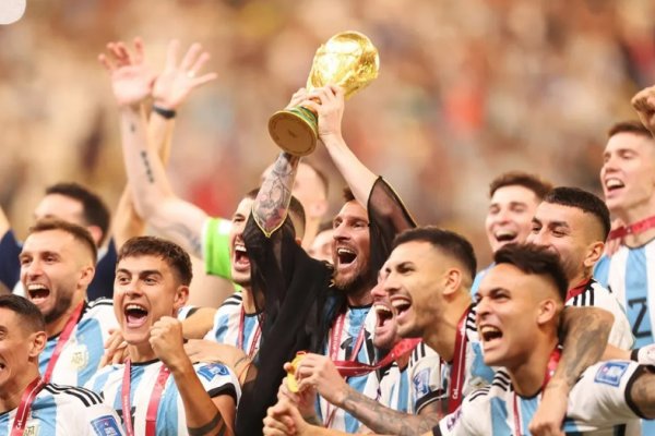 Los jugadores de la Selección Argentina le cambiaron la letra a 'Muchachos'
