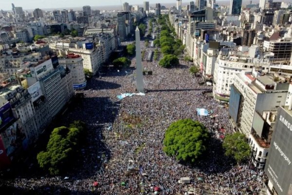 Festejos de la Selección Argentina: a qué hora llegan al Obelisco y cómo será