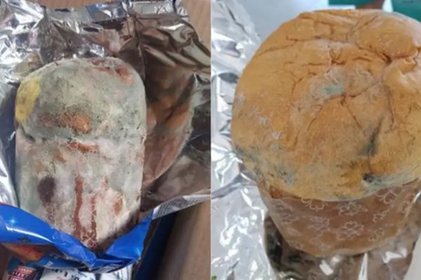 Padres denunciaron que el gobierno bonaerense le entregó pan dulce en mal estado a una escuela