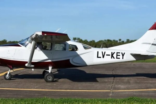 Se robaron un avión del Aeroclub Chaco en pleno festejo navideño
