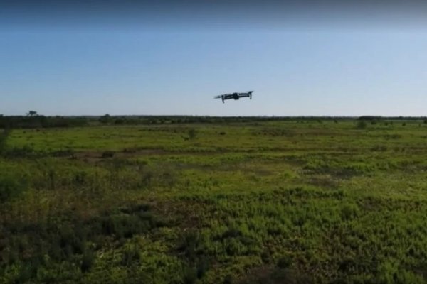 Corrientes: suman drones para la detección de incendios forestales en dos parques