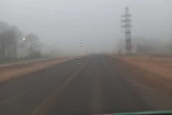 Se registró una intensa niebla durante las primeras horas de la mañana en Corrientes