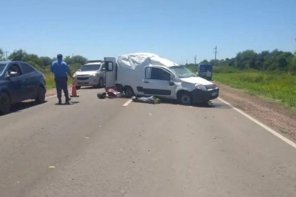 Un hombre murió luego de volcar con su auto sobre Ruta 16