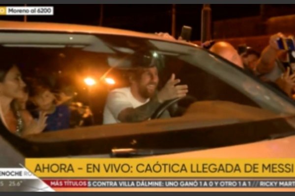 Messi y sus compañeros celebraron el título del Mundo en Rosario