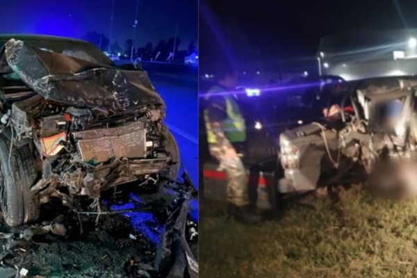 En medio de los festejos de Año Nuevo, dos camionetas chocaron y tres personas murieron en La Plata