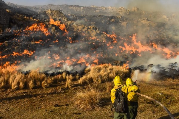 Corrientes registra siete localidades con focos activos de incendios
