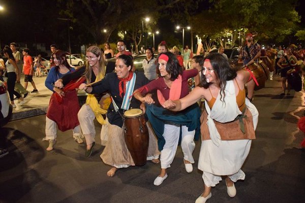 Fiesta de San Baltazar: Anoche se realizó el tradicional sonido de tambores