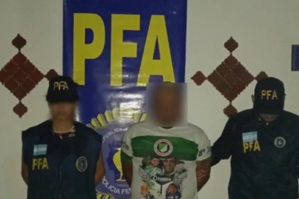 Corrientes: detuvieron a un hombre acusado de integrar una banda narcocriminal