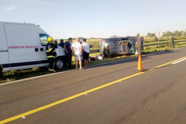 Nuevo siniestro vial sobre la Ruta Nacional 14 en Corrientes