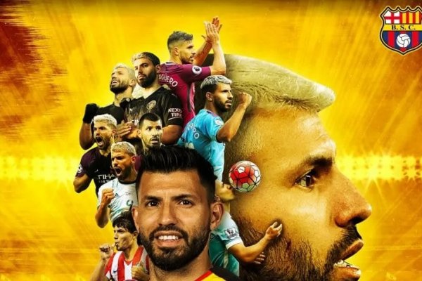 Sergio Agüero, la estrella invitada para la tradicional Noche Amarilla de Barcelona de Ecuador