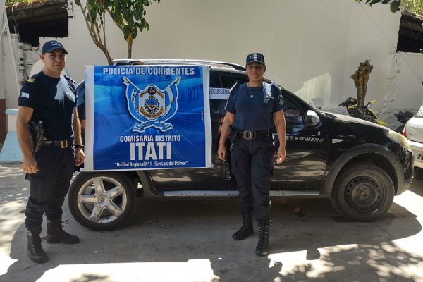 Hacía zigzag en plena ruta de Corrientes y le secuestraron el auto