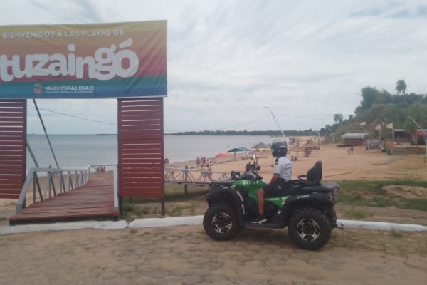 Intensifican los operativos en las playas del interior de Corrientes