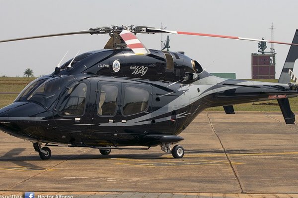 Gastos oficiales: más de $26 millones para reparar el helicóptero usado por el gobernador