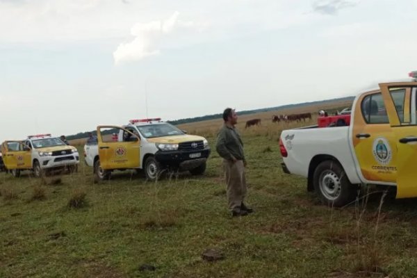 Las lluvias dieron una tregua y no hay focos activos de incendios en Corrientes