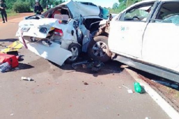Tragedia en Corrientes: Dos muertos en un siniestro vial sobre la Ruta Nacional 14