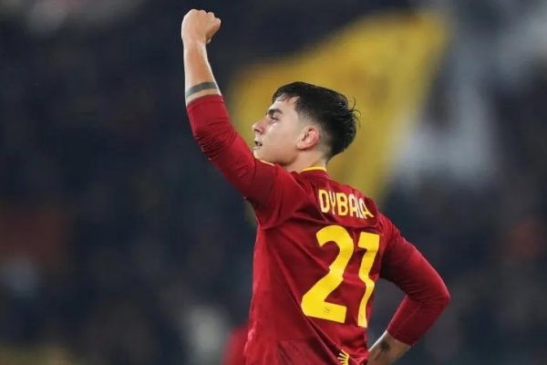 Doblete de Dybala para el triunfo de Roma por la Serie A