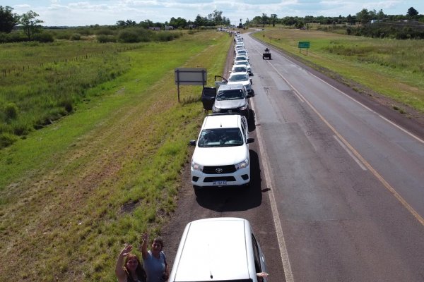 Corrientes: otro aluvión de turistas en cruce fronterizo hacia Brasil