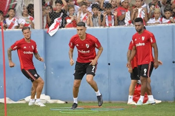 Preocupación en River por Matías Suárez: cómo está físicamente y la decisión que debe tomar