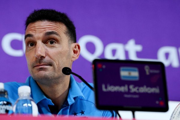 Scaloni dijo que en los próximos días resolverá si sigue al frente de la Selección