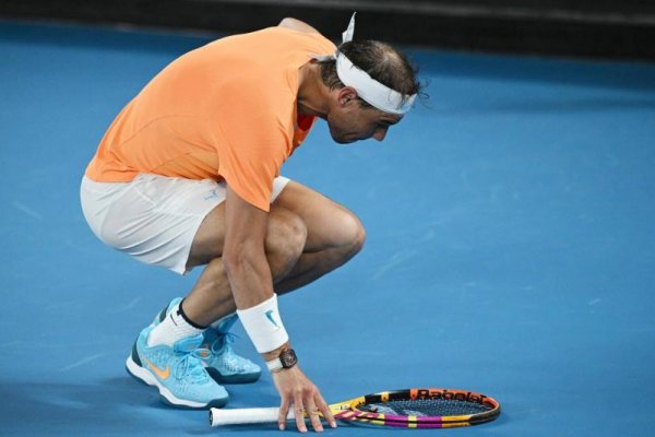 Se confirmó la lesión de Rafael Nadal en el Australian Open