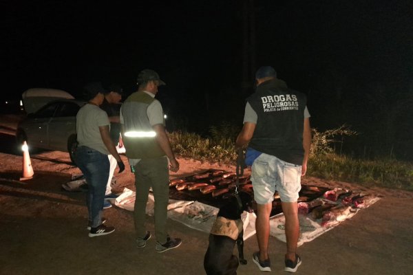 La Policía secuestró gran cantidad de pescados y detuvo a una persona
