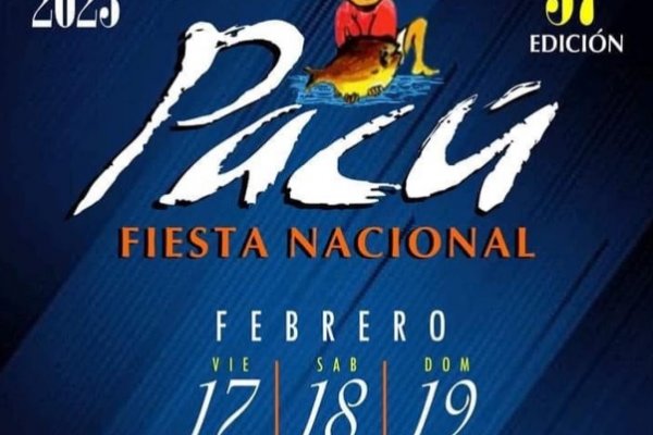 Confirmaron que se realizará la 37ª Fiesta Nacional del Pacú