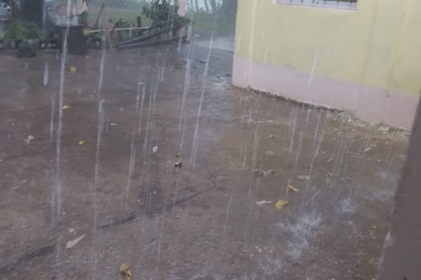 Hubo un fuerte temporal con importantes precipitaciones en Caá Catí