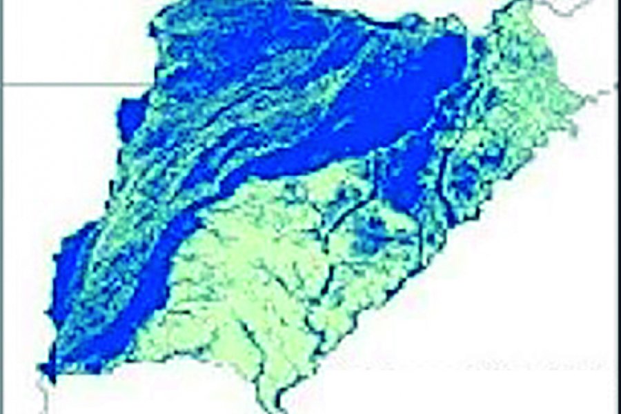 La provincia registra sólo 8% de superficie cubierta por agua