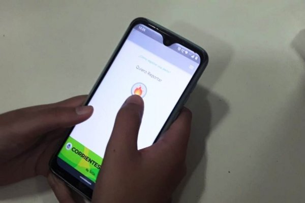 Presentaron una app para que vecinos puedan reportar incendios forestales